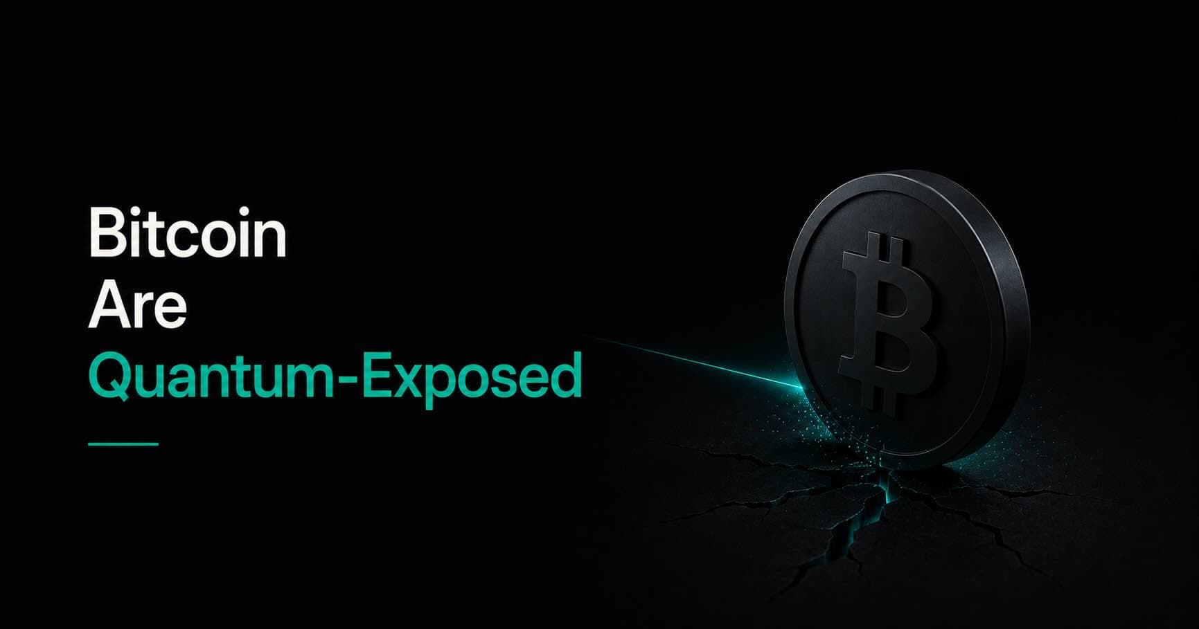 Coinbase 2026 quantum threat report cover alongside Bitcoin network vulnerability analysis data