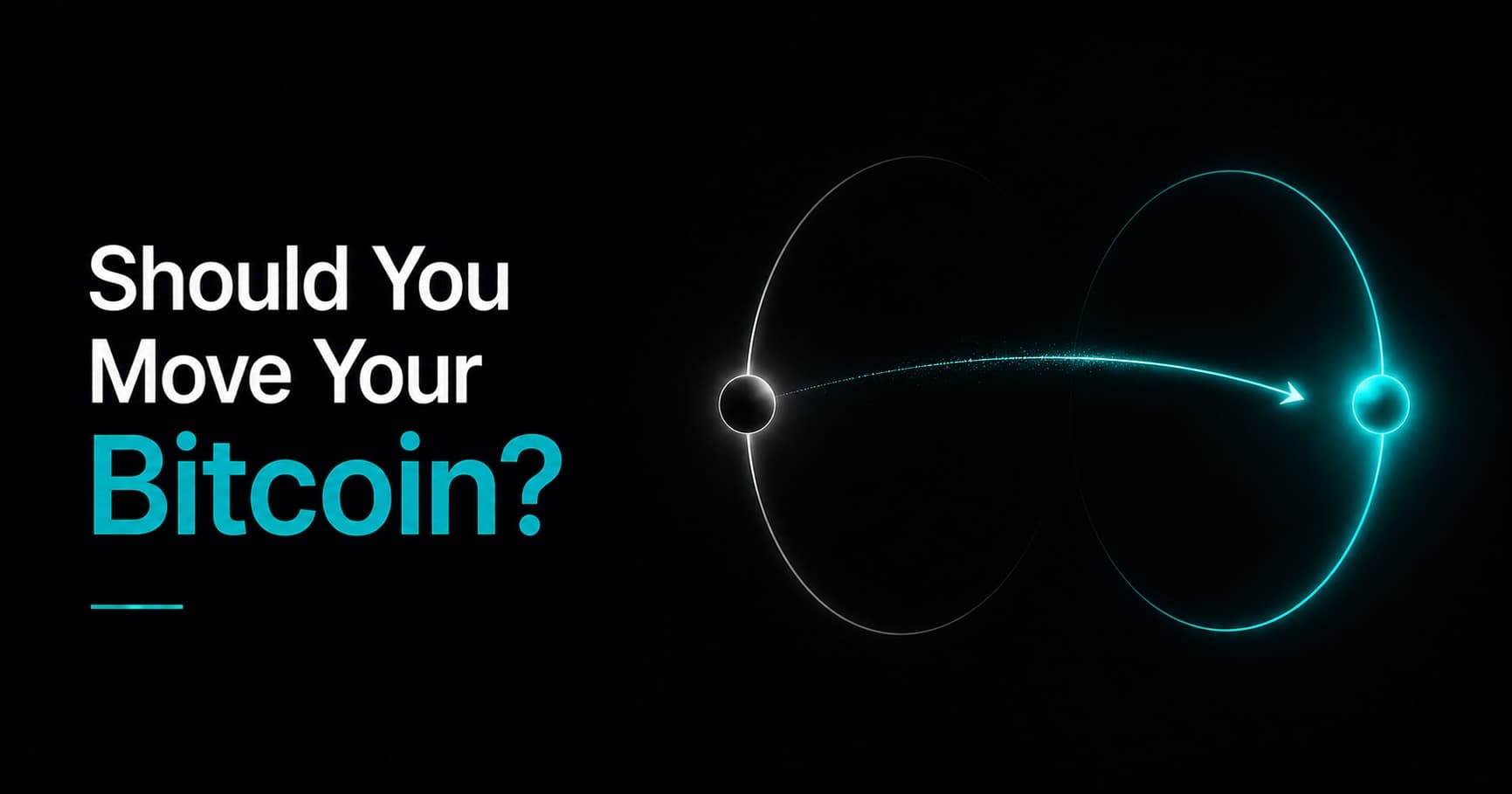 Decision flowchart helping Bitcoin holders evaluate their quantum security exposure and whether to migrate holdings now
