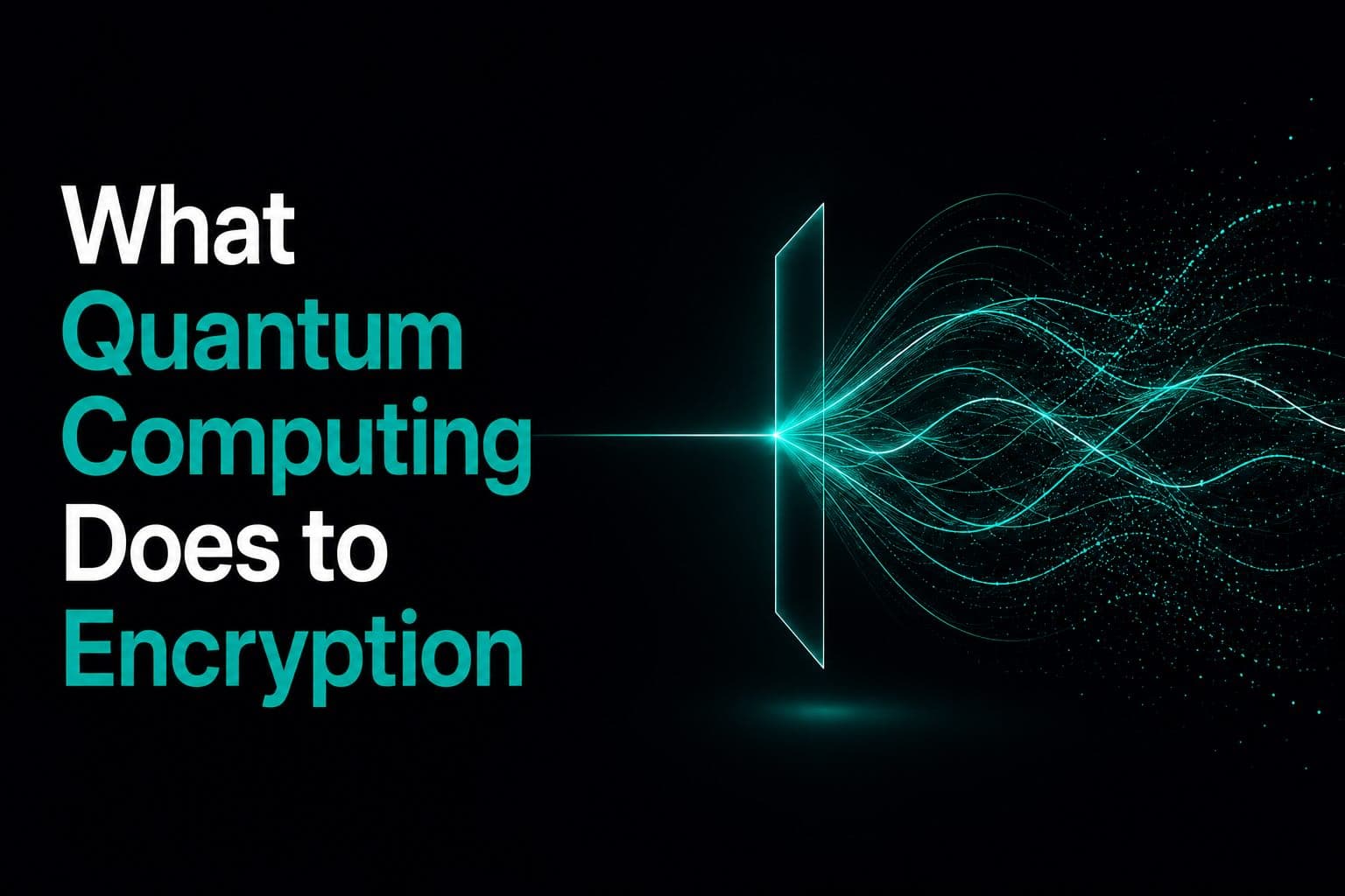 What Quantum Computing Actually Does to Encryption: Shor, Grover, and Beyond